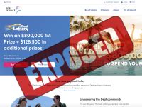 the deaf lottery|the deaf lottery scam.